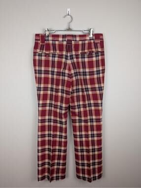 Men's Vintage 70's Haggar Slacks Red Blue Yellow Disco Pants